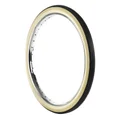 PNEU CYCLO 19''  1.75-19 (1 3/4-19) HUTCHINSON NERVURE ADAPTABLE SOLEX TT 21B REINF NOIR/FLANCS BLANCS