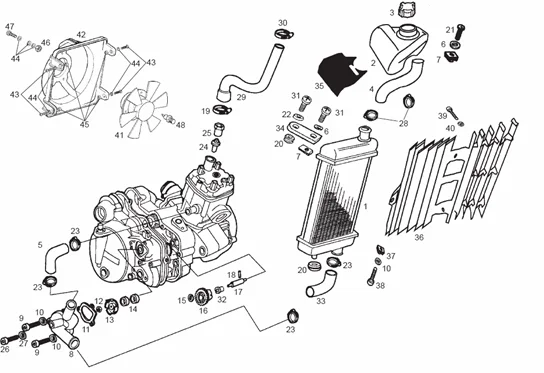 Installation refroidissement