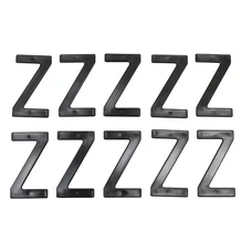 LETTRE PLAQUE TIFLEX  MOTO/SCOOTER 45mm  Z  (VENDU PAR 10)