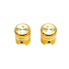 BOUCHON DE VALVE SCOOT/CYCLO REPLAY VS PISTON OR  (PAIRE)