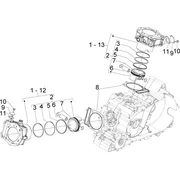 Groupe cylindre-piston-axe
