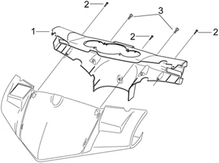 Carrosserie av. II - Supp.tabl. Bord