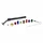 AXE TRAVERSANT / BLOCAGE RAPIDO ROUE ROUTE AVANT LG 105mm M12x100 COMPATIBLE TOUT FILETAGE