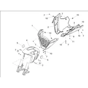 Garde-boue Av.-Embasement