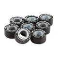 GALET/ROULEAU MAXISCOOTER MALOSSI 26x12,8  14,0g (x8)  POUR SUZUKI 400 BURGMAN 2007> POUR VARIATEUR MULTIVAR/QUADRO 350 S 2013> VARIATEUR ORIGINE (6611367CO)