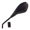 MIRROR FOR MAXISCOOTER GILERA 500 FUOCO 2007>, 50 STALKER NAKED 2008> LEFT BLACK (OE CM175008) (CEE APPROVED)  -SELECTION P2R-