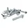 VIS 6 PANS EPAULE M6 x 35 mm CHROME SW8 (SACHET DE 10 PIECES) -SELECTION P2R
