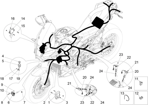 Circuit electrique AV