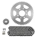 KIT CHAINE ADAPTABLE KTM 125 DUKE 2011>2013  520  14x45  (DEMULTIPLICATION ORIGINE)  -SUPERSPROX-