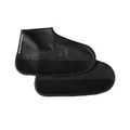 SHOE COVER - TUCANO FOOTERINE - BLACK WATERPROOF SILICONE-  M / EURO 36 to 41 (ANTI-SLIP SOLE)