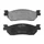 BRAKE PADS -POLINI FOR MBK 250 SKYLINER  Rear 125 CITYLINER Rear/ YAMAHA 250 MAJESTY  Rear 250 X-CITY  Rear 125 XMAX  Rear 250 XMAX Rear (L 100mm - H 31.5mm - thk9mm)  (174.0022)  (ORIGINAL)