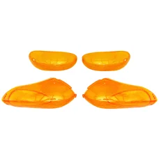 CABOCHON CLIGNOTANT SCOOT ADAPTABLE GILERA 50 STALKER AV+AR 1997>2000 ORANGE (x4) -REPLAY
