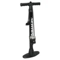 POMPE A PIED NEWTON FPR3 ACIER COLORI NOIR BASE RESINE RACCORD DOUBLE STYLE SWITCH AVEC MANOMETRE 11BARS VP/VS