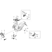 Protection centrale - Repose-pieds
