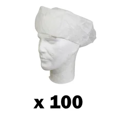 CHARLOTTE/SOUS CASQUE TAILLE UNIQUE POUR UNE MEILLEURE HYGIENE (LIVRE PAR 100) - IDEAL POUR LES LOUEURS DE VELO DONC DE CASQUE