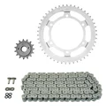 KIT CHAINE ADAPTABLE HONDA 600 XLV TRANSALP 1989>2000  525  15x47  (DIAM COURONNE 130/150/10.5)  (DEMULTIPLICATION ORIGINE)  -AFAM-