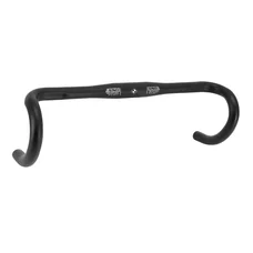 CINTRE ROUTE UNO ALU HR22 31,8 NOIR L 46 EXTERIEUR (AXE-AXE 44cm) DROP 120mm REACH 70mm