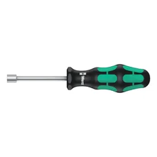 WERA 395 HOLO NUTDRIVER Ø 10 mm BLACK/GREEN (sold per unit)  - German tools for workshop.