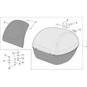 Coffre avec coussin dossier