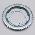 COURONNE CYCLO ADAPTABLE PEUGEOT 103 ROUE BATONS ACIER 50 DTS (ALESAGE 94 mm) 10 TROUS  -SELECTION P2R-