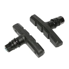 BRAKE PADS FOR BMX- NEWTON BLACK 60MM ASSYMETRIC (1 PAIR)