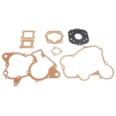 JOINT MOTEUR 50 A BOITE ADAPTABLE DERBI 50 SENDA 1994>2005, GPR 1997>2005/GILERA 50 SMT 2001>2005, RCR 2001>2005 (JOINT CULASSE METAL) (MOTEUR DERBI EURO 2) (POCHETTE COMPLETE)  -ARTEIN-