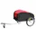 REMORQUE VELO UTILITAIRE MAXI 45Kg (DIMENSIONS L75xl53xH42) AVEC ROUES 16" FIXATION AXE DE ROUE - REMORQUE LIVREE AVEC BACHE, DRAPEAU SECURITE ET REFLECTEURS