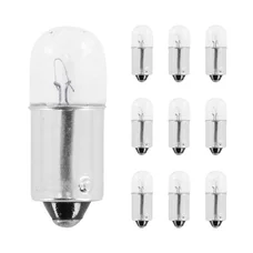 AMPOULE/LAMPE STANDARD  6V  4W CULOT BA9s BULB T9 TEMOIN BLANC (FEU DE POSITION) (BOITE DE 10)  -P2R-
