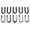 LETTRE PLAQUE TIFLEX  MOTO/SCOOTER 45mm  U  (VENDU PAR 10)