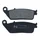 BRAKE PADS NEWFREN FOR HONDA 125 SH I 2013>2018 Front  KYMCO 250 XCITING 2005> Front  YAMAHA 125 XMAX 2010>2017 Front   (L 102mm - H 39mm - thk 10.3mm)  (FD0406BE)  (SCOOTER ELITE ORGANIC)
