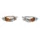 FRONT FLASHERS (PAIR) "PIAGGIO GENUINE PART" 125 X9 1998>2002  -497473-
