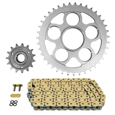 KIT CHAINE ADAPTABLE DUCATI 1100 MONSTER 2009>2012, MONSTER S 2009>2012, MONSTER ABS 2009>2010  525  15x39  (DIAM COURONNE 60/110/38)  (DEMULTIPLICATION ORIGINE)  -AFAM-