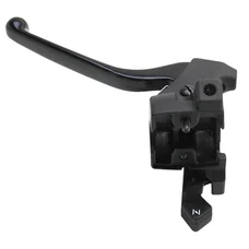 POIGNEE DE FREIN SCOOT ADAPTABLE MBK 50 BOOSTER 1999>2003, STUNT/YAMAHA 50 BWS, SLIDER GAUCHE (AVEC LEVIER STARTER)  -DOMINO-