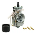 CARBURETOR P2R PWK 26 TYPE- POWER JET- INLET AIR POLISHED WITH ROTATING ELBOW (FLAT SLIDE) (TYPE KEIHIN) -PREMIUM QUALITY-