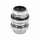 JEU DIRECTION FILETE 1" ARGENT (PIVOT FOURCHE 22,2 INTERIEUR/25,4 EXTERIEUR) P2R ACIER CAGE A BILLES