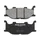 BRAKE PADS MALOSSI SPORT FOR  YAMAHA 250 MAJESTY 2000> Front  400 MAJESTY 2008> Front  500 T-MAX 2004>2007 Front / MBK 250 SKYLINER 2000> Front  400 SKYLINER 2008> Front
