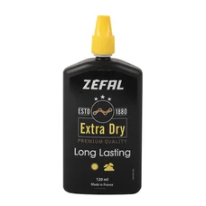 LUBRIFIANT VELO CHAINE ET DERAILLEUR ZEFAL SECHE DRY WAX POUR CONDITION SECHE OU POUSSIEREUSE (BURETTE 120ml)