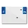 PLASTIC STRIP FOR PVC LICENSE PLATE WITH BUSINESS NAME (MOTORBIKE FORMAT 210X145)-DEPT 976/EUROPE (SOLD PER UNIT)