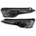 CARENAGE/COQUE AR SCOOT ADAPTABLE MBK 50 STUNT/YAMAHA 50 SLIDER NOIR BRILLANT (PAIRE) -P2R