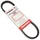 COURROIE SCOOT ADAPTABLE PIAGGIO 50 ZIP 2T 1992>1994  (718 x 16,8 x 8 x 28°)  -BANDO S04-003-