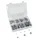 HEX NUT NYLSTOP TYPE  M3 - M4 - M5 - M6 - M8 - M10 - M12 (RANGE OF 320)  PIECES)  -SELECTION P2R-