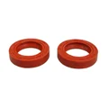OIL SEAL FOR CRANKSHAFT FOR SCOOT PEUGEOT 50 LUDIX, JET FORCE, SPEEDFIGHT 3, KISBEE/DJANGO 2STROKE (20x30x7mm - RACING RED) (PAIR)  -SELECTION P2R-