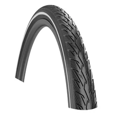 TYRE FOR URBAN/TREKKING BIKE 700 X 35 MITAS ELECTRON REINFORCED BLACK - RIGID - (37-622) - COMPATIBLE EBIKE.