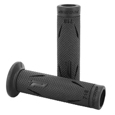 REVETEMENT POIGNEE PROGRIP MOTO ON ROAD 715 SIMPLE DENSITE NOIR OPEN END 122mm (PAIRE)