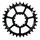 PLATEAU VTT DIRECT MOUNT POUR SRAM GX / XX1 / X01 TA DM3 30DTS 11/12V. NOIR NARROW WIDE (transmission BOOST DEPORT 3mm)