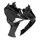 FACE AVANT ORIGINE PIAGGIO 125-250-400 X-EVO 2007> NOIR 98/A  -65434860XN2-