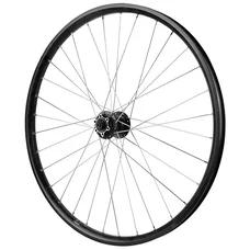 ROUE VTT / CARGO / VAE / E-BIKE / LONGTAIL DISQUE BLOCAGE 20" KARGO L AVANT NOIR MOYEU SHIMANO DEORE M475 6 TROUS (RENFORCE) RAYON INOX POIDS MAX 225KGS