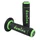 REVETEMENT POIGNEE DOMINO MOTO OFF ROAD A020 NOIR/VERT CLOSED END 120-123mm (PAIRE)