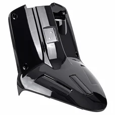 INNER FAIRING (LEGSHIELD) FOR SCOOT MBK 50 BOOSTER 2004>/YAMAHA 50 BWS 2004> GLOSS BLACK (SUPPLIED WITHOUT SERIAL NUMBER COVER)