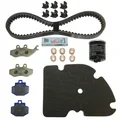 MAINTENANCE KIT "PIAGGIO GENUINE PARTS" 125 VESPA GT 2004>2006, 125 GTS 2007>2015 (WITH SLIDING GUIDES)  -1R000385-